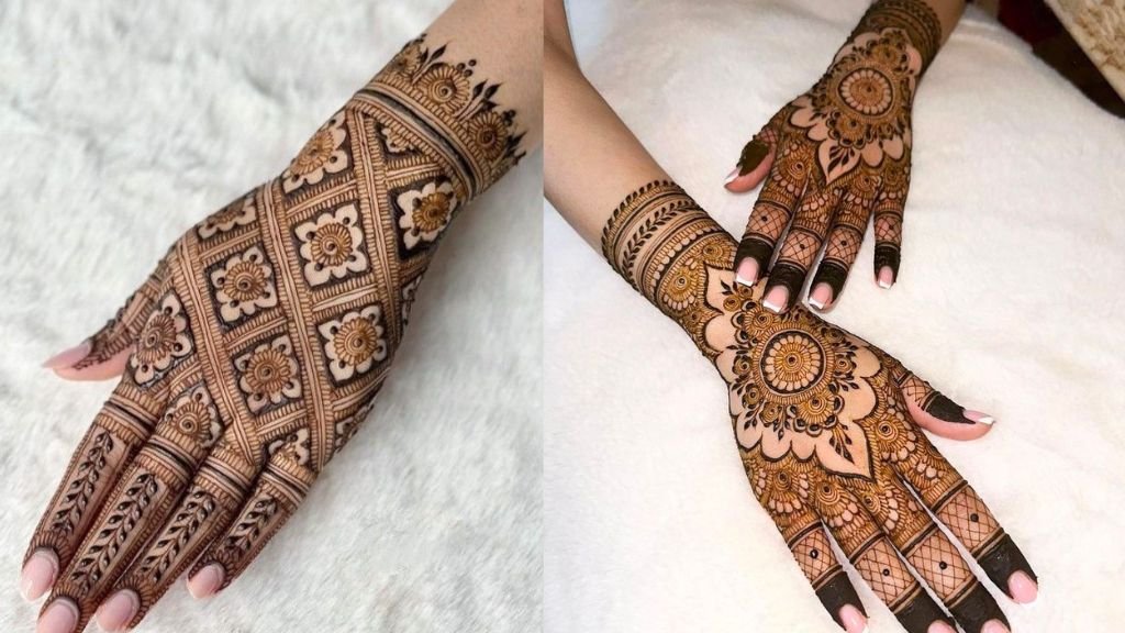 Easy Back Hand Mehndi Design