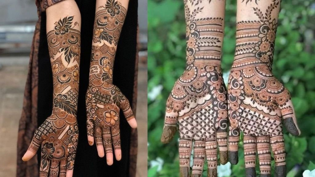 Arabic Mehndi Design Simple Front Hand