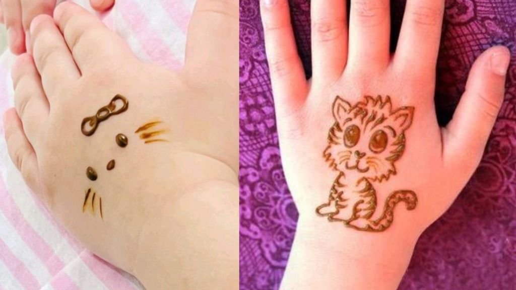 5 Sal ke Bacchon ki Mehandi Design