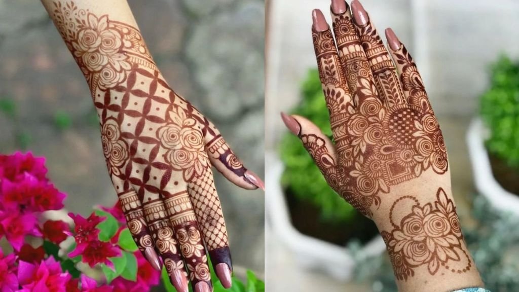 Gulab Wali Mehandi Design