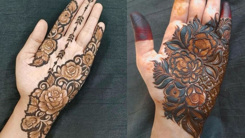 Gulab Wali Mehandi Design