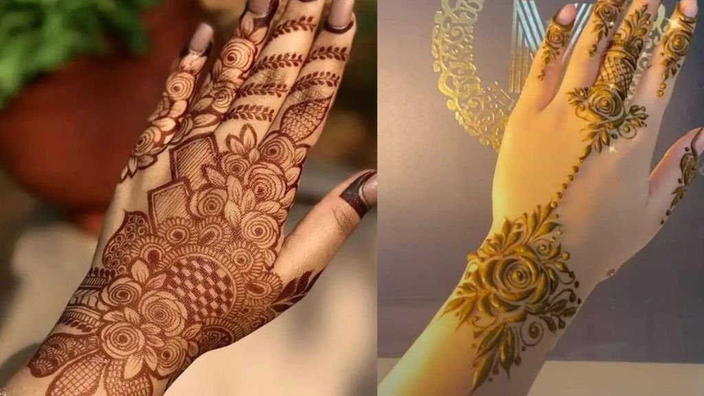 Gulab Wali Mehandi Design