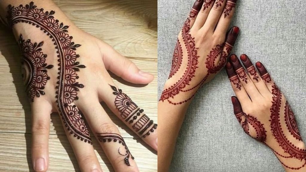 New Arabic Mehndi Design 2025
