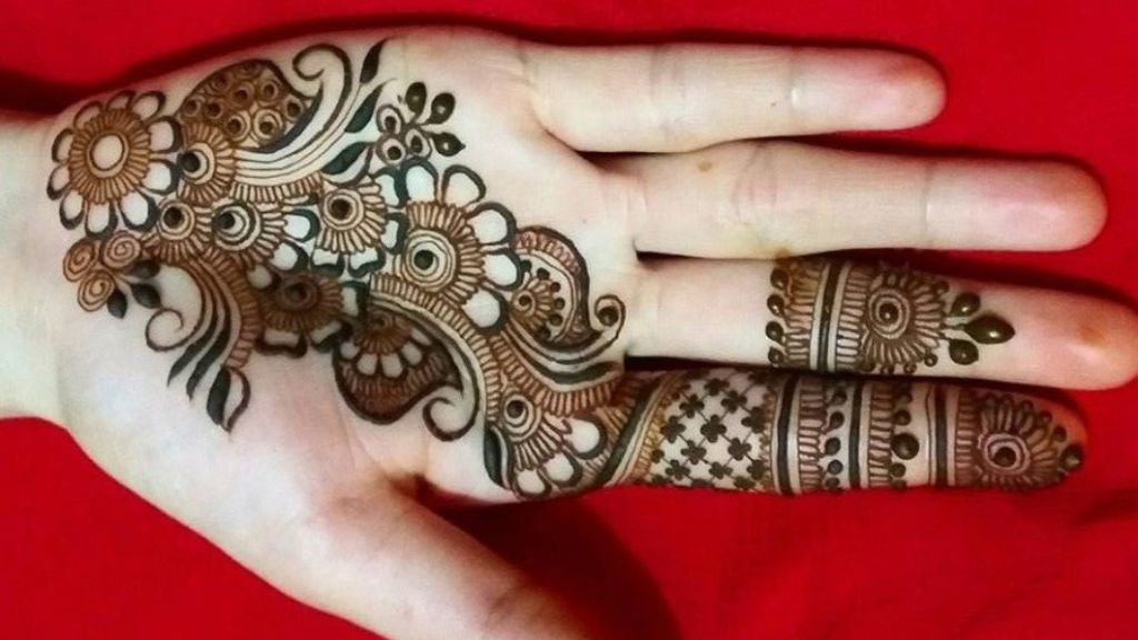New Arabic Mehndi Design