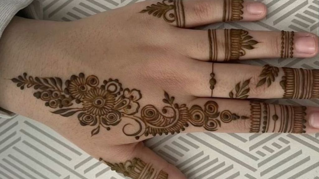 New Arabic Mehndi Design