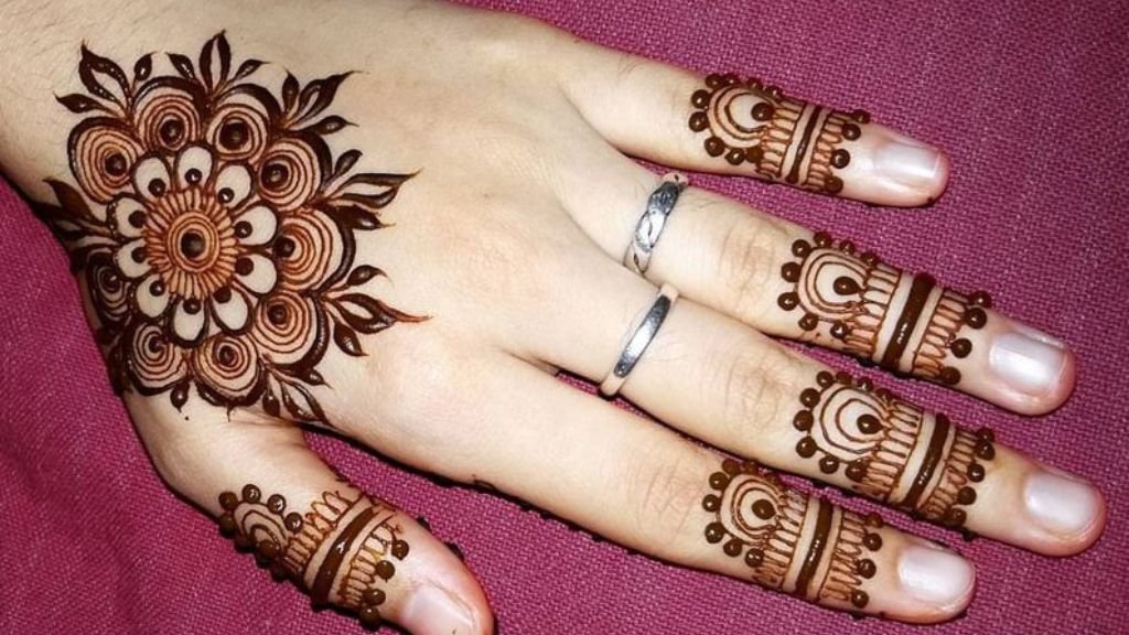 New Arabic Mehndi Design