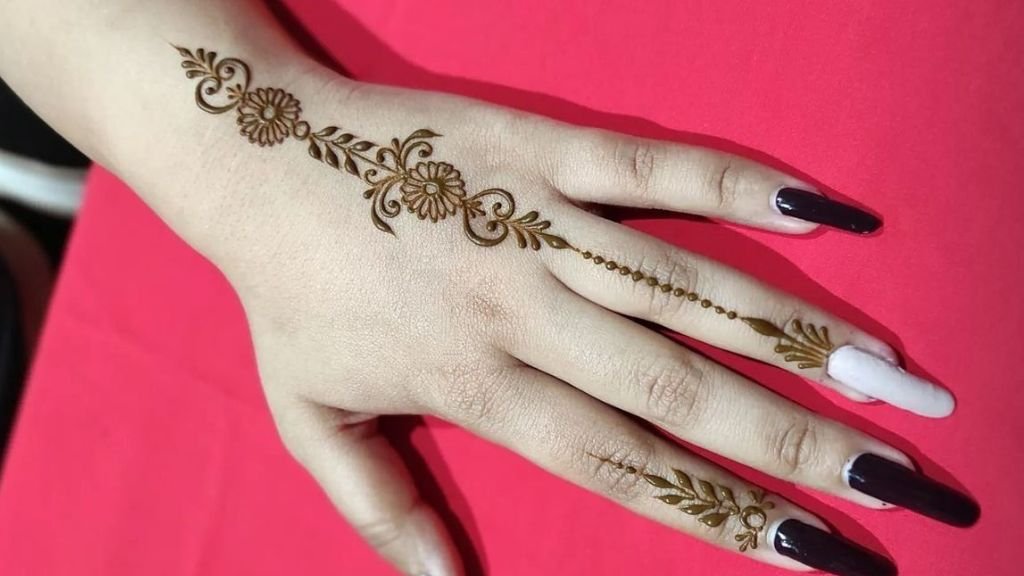 New Arabic Mehndi Design