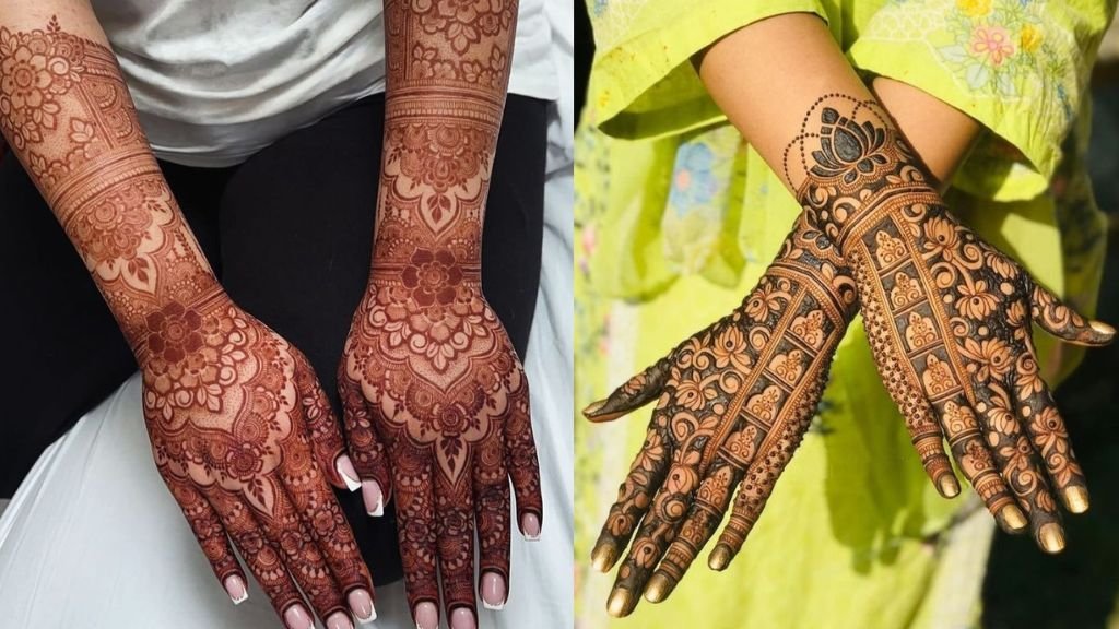Easy Back Hand Mehndi Design