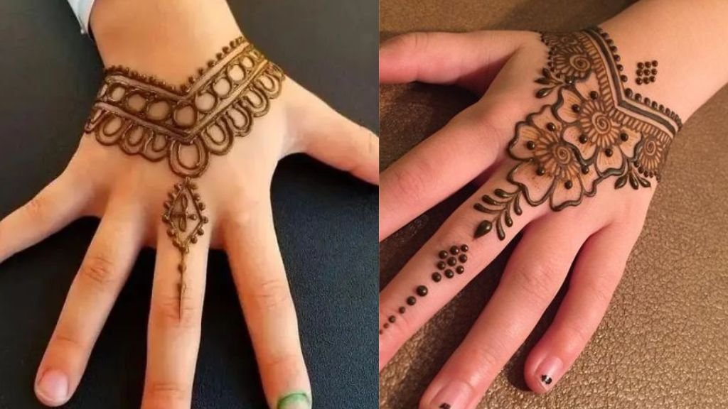 Chote Baccho ki Mehndi Design