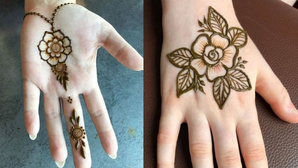 Chote Baccho ki Mehndi Design
