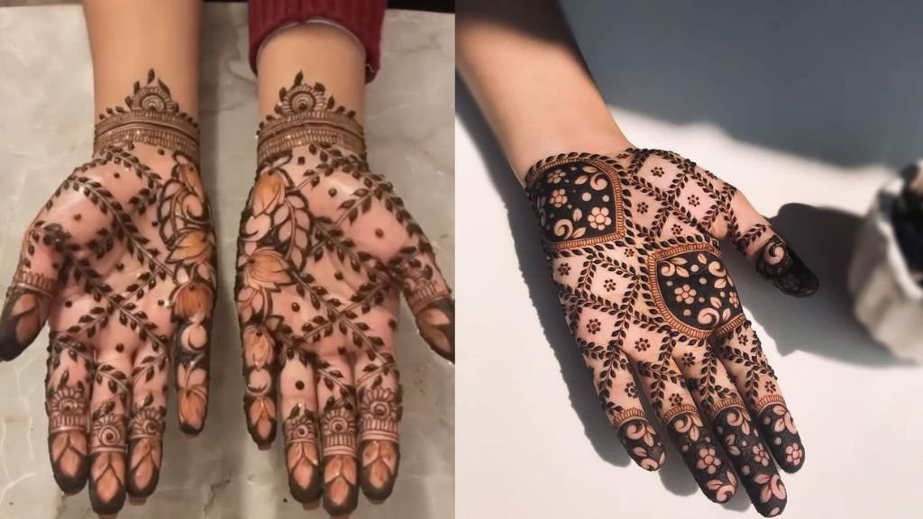 New Mehndi Design Simple