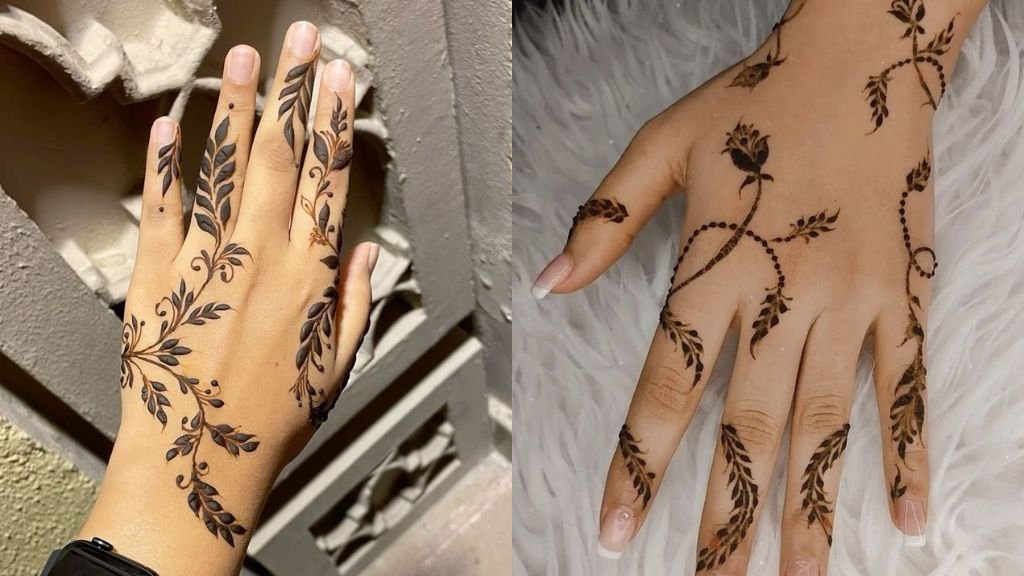 New Mehndi Design Simple