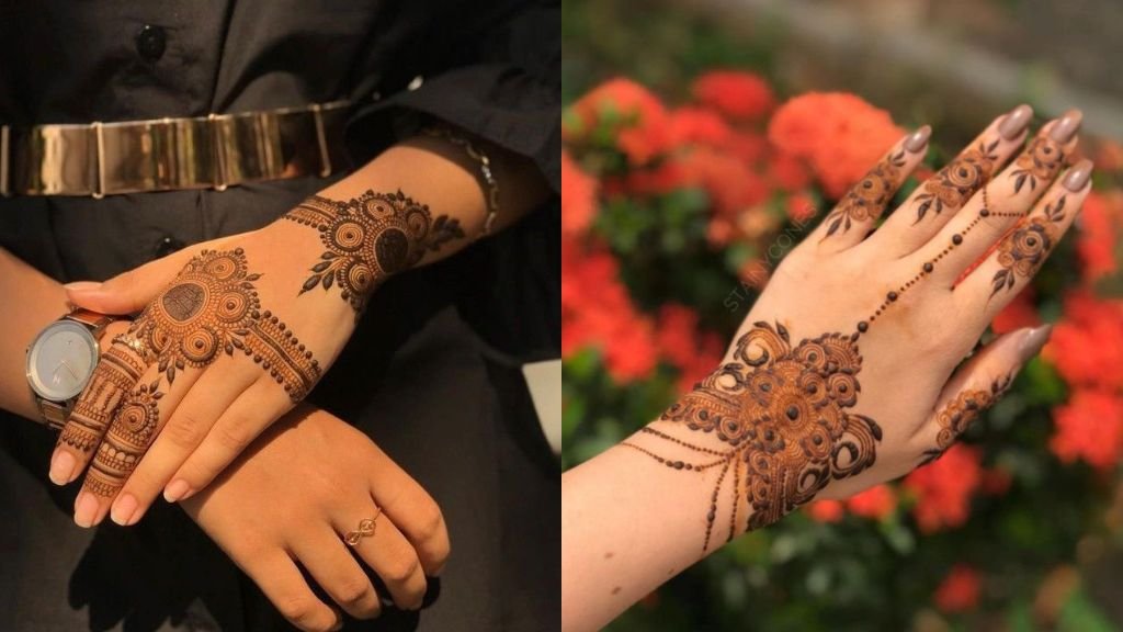 New Mehndi Design Simple