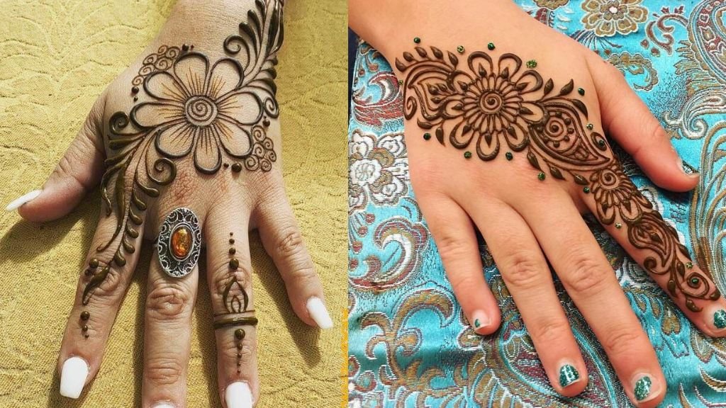 New Mehndi Design Simple