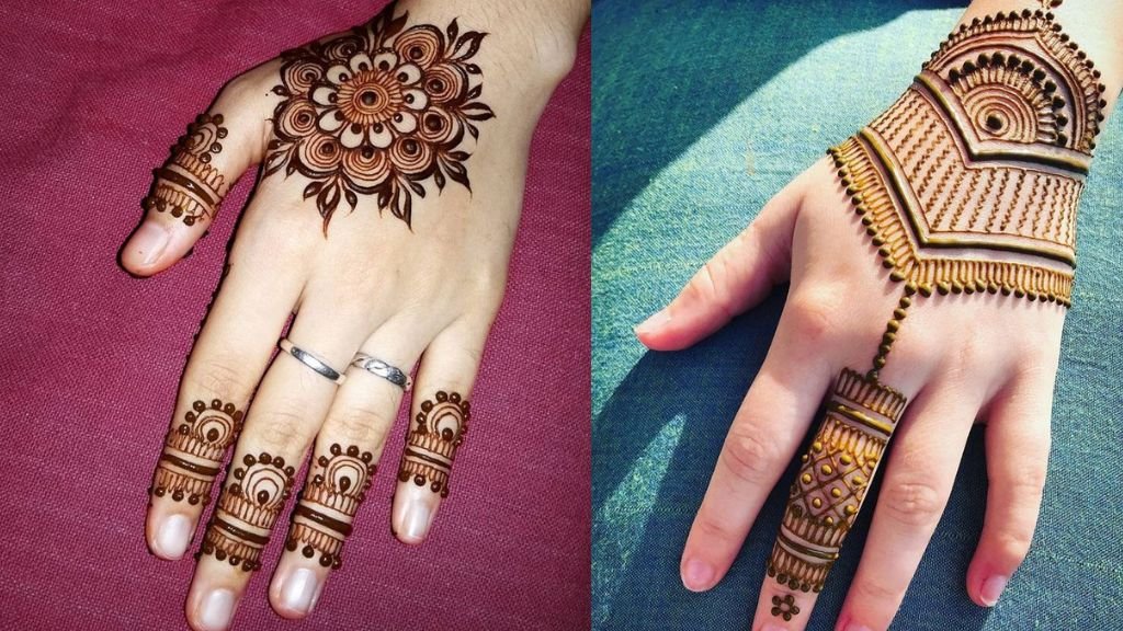 Back Side Mehndi Design New
