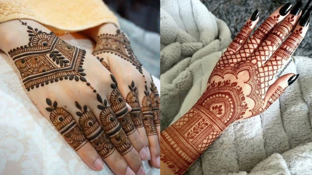 Back Side Mehndi Design New