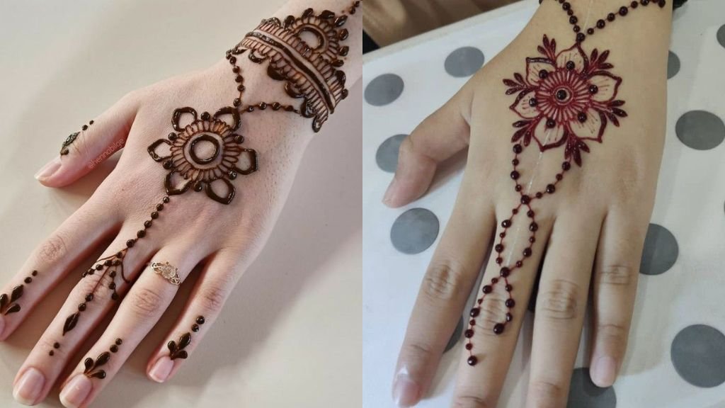 Back Side Mehndi Design New