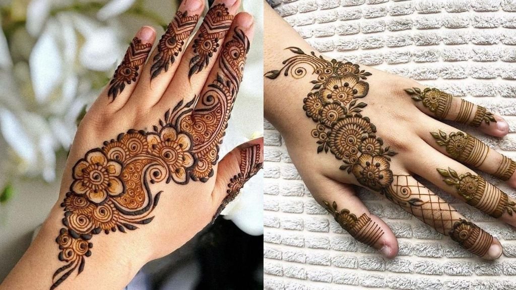 Back Side Mehndi Design New