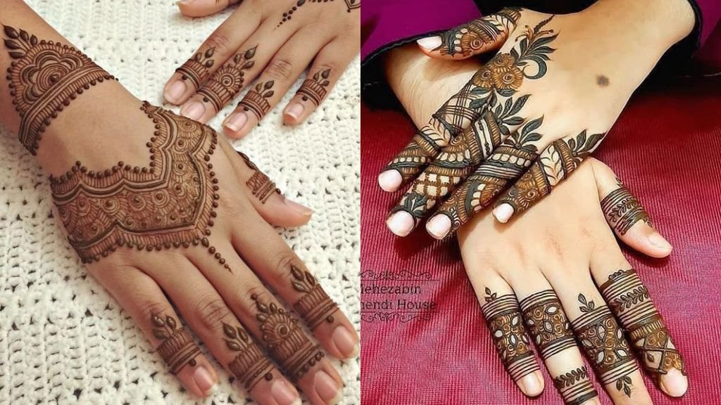 Back Side Mehndi Design New