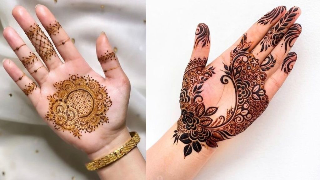 Arabic Mehandi Design for Front Hand