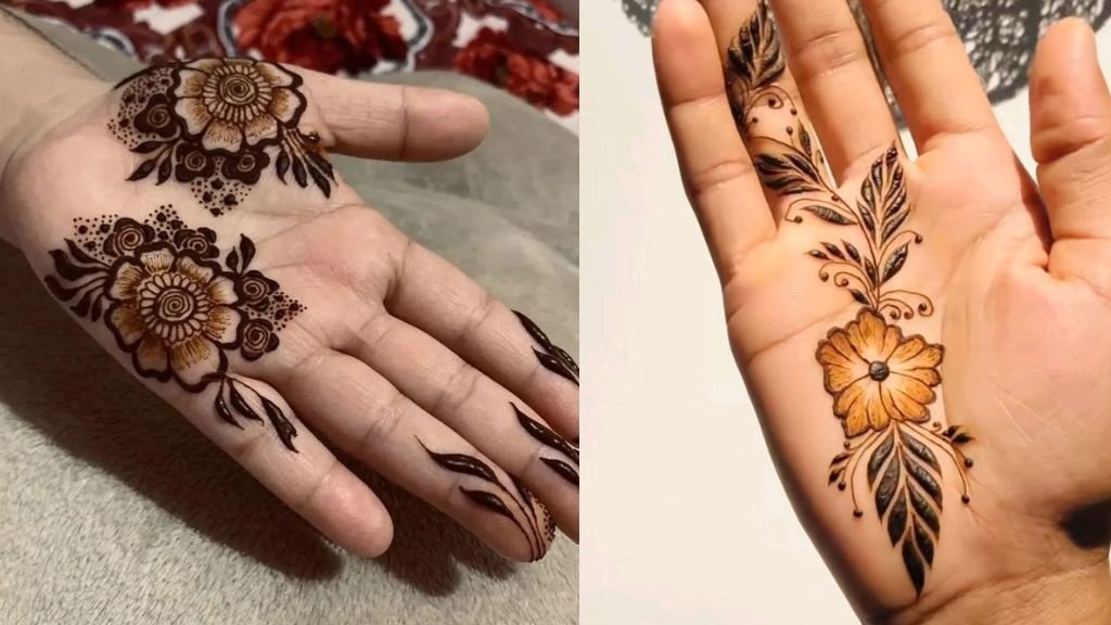 Arabic Mehandi Design for Front Hand