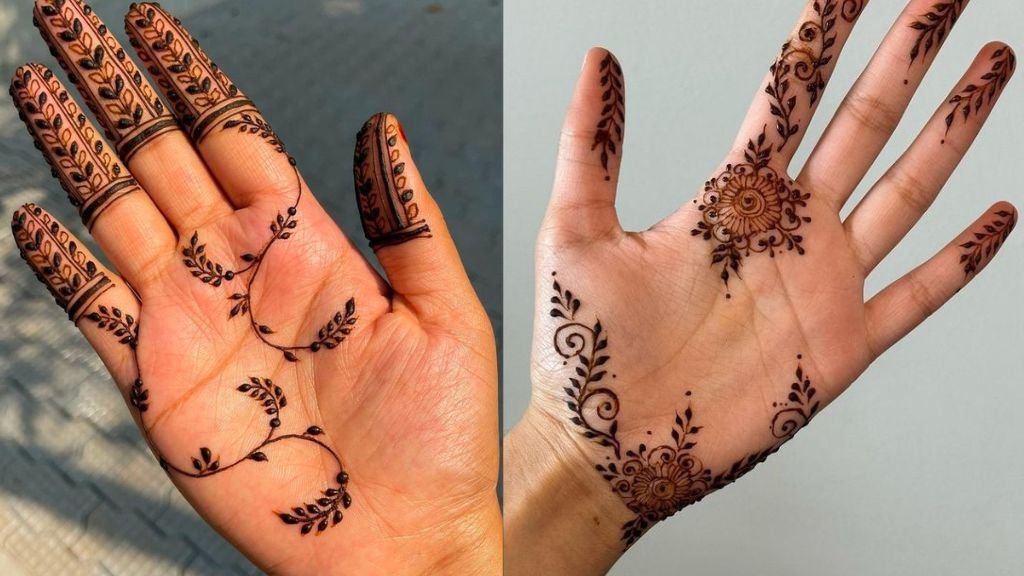Arabic Mehandi Design for Front Hand