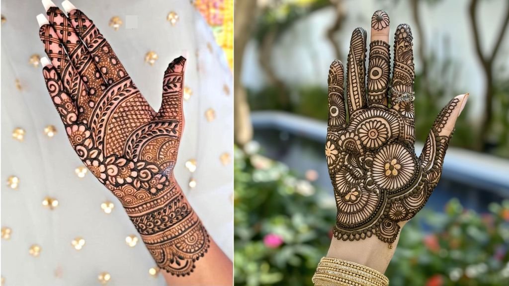Portrait Mehendi Designs