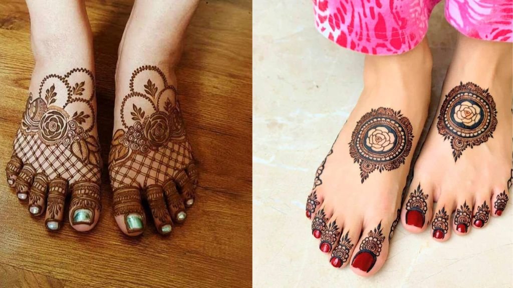 Pairon Ki Mehandi Ki New Design