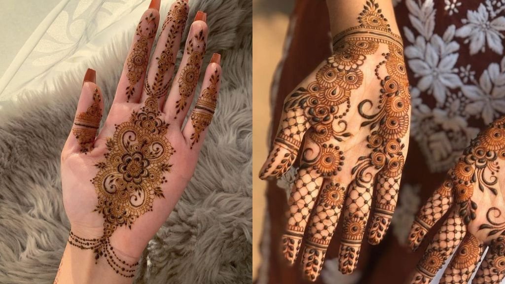 Sundar Mehandi Design Samne Hath