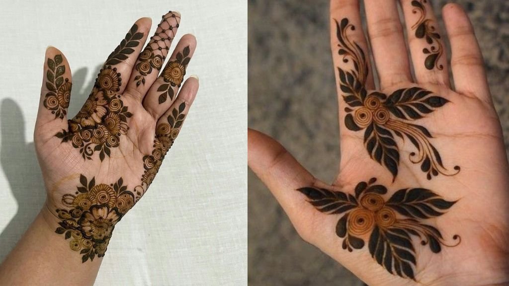Sundar Mehandi Design Samne Hath