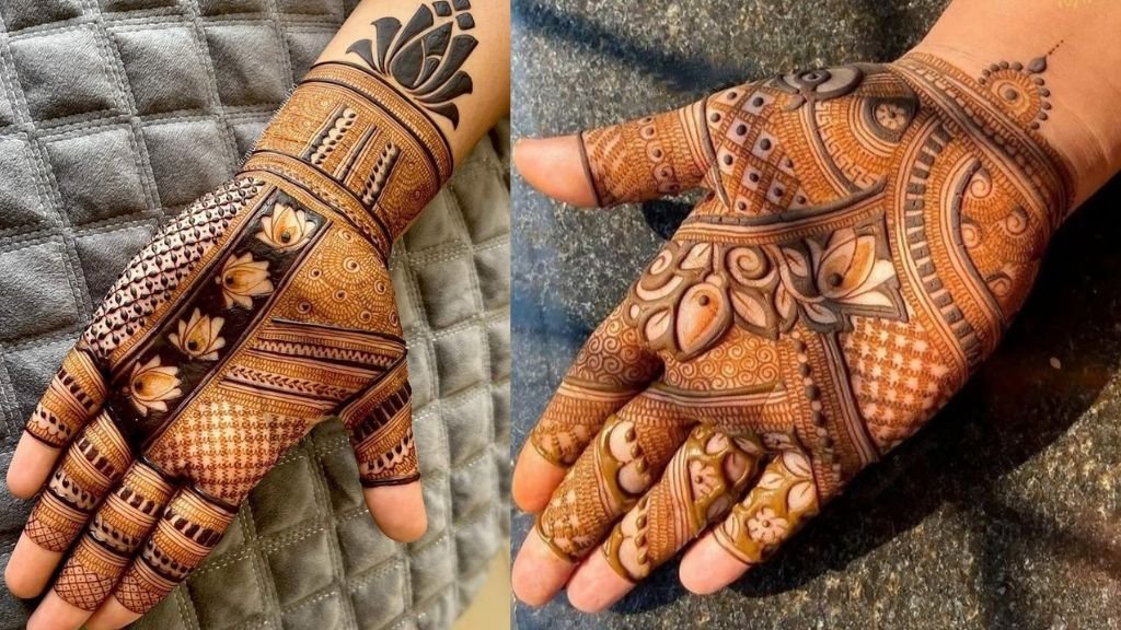 Sundar Mehandi Design Samne Hath