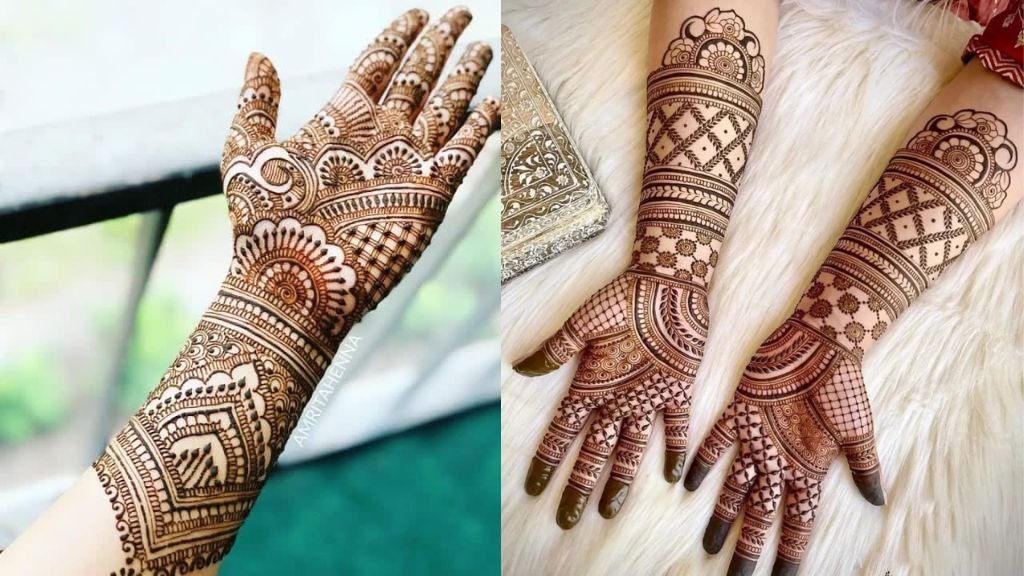 Front Hand Simple Mehndi Design