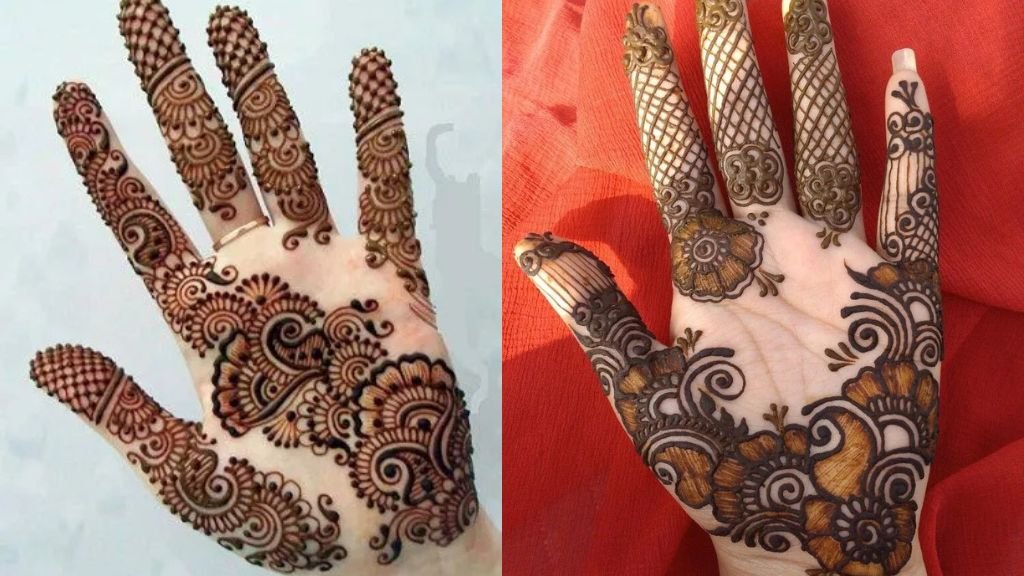 Front Hand Simple Mehndi Design