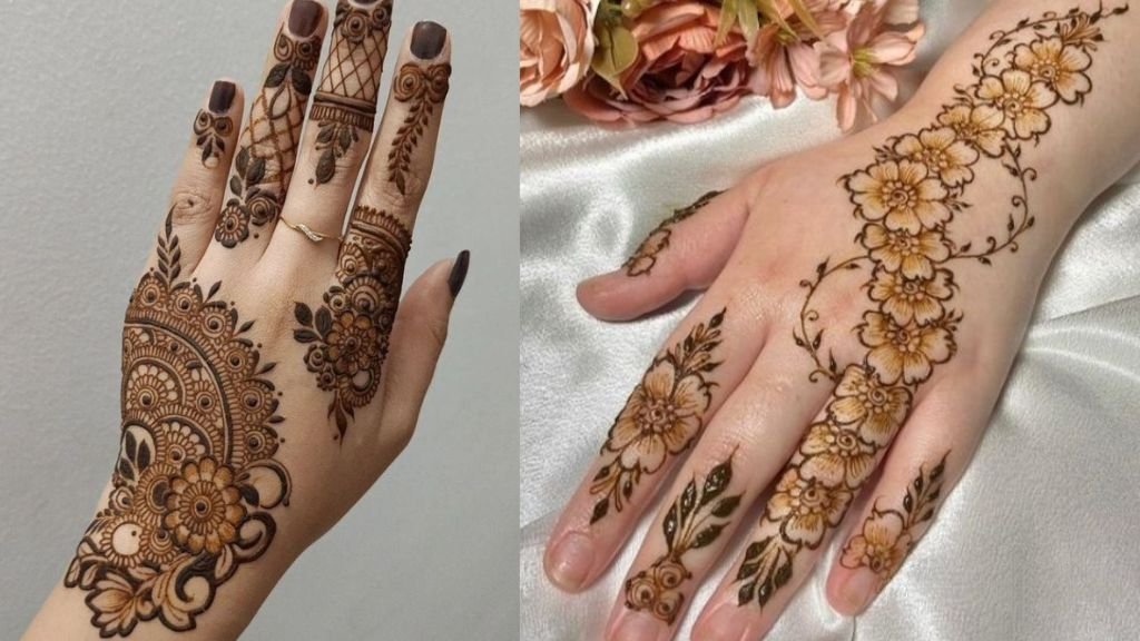 Simple Arabic Mehandi Design
