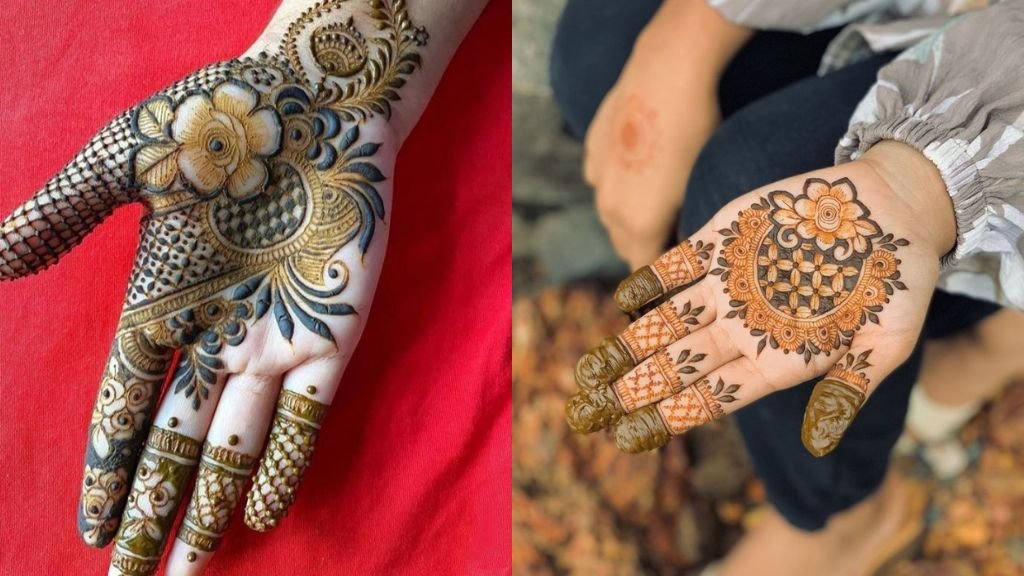 Simple Arabic Mehandi Design