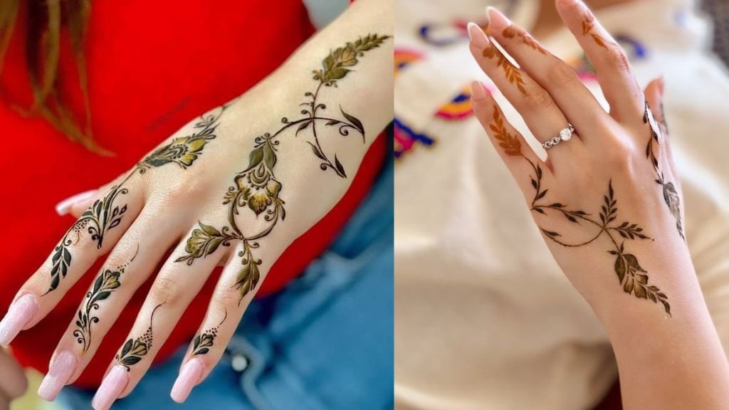 Simple Mehndi Photo