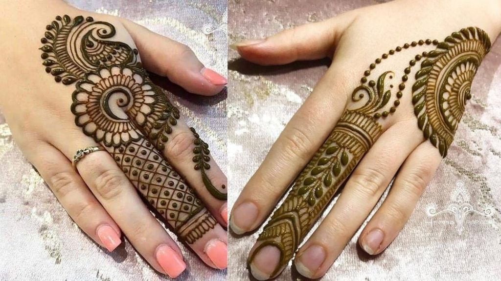 Simple Mehandi ke Design