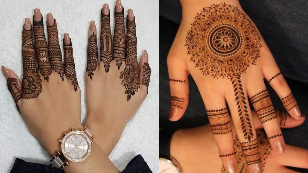 Simple Mehandi ke Design