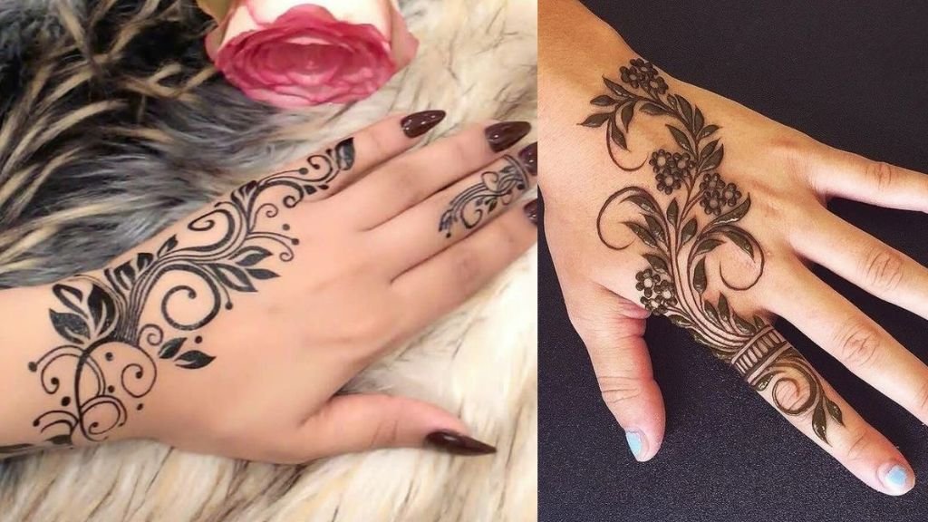 Simple Mehandi ke Design