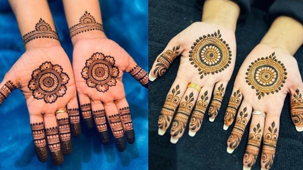 Round Mehndi Design