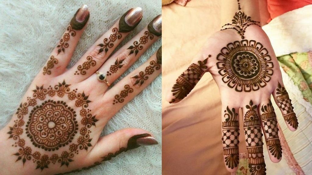 Round Mehndi Design