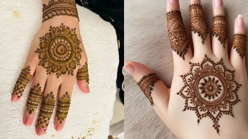 Round Mehndi Design