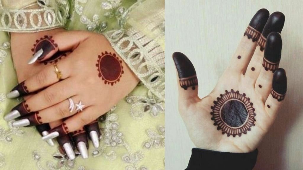 Round Mehndi Design
