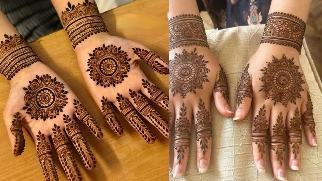 Round Mehndi Design