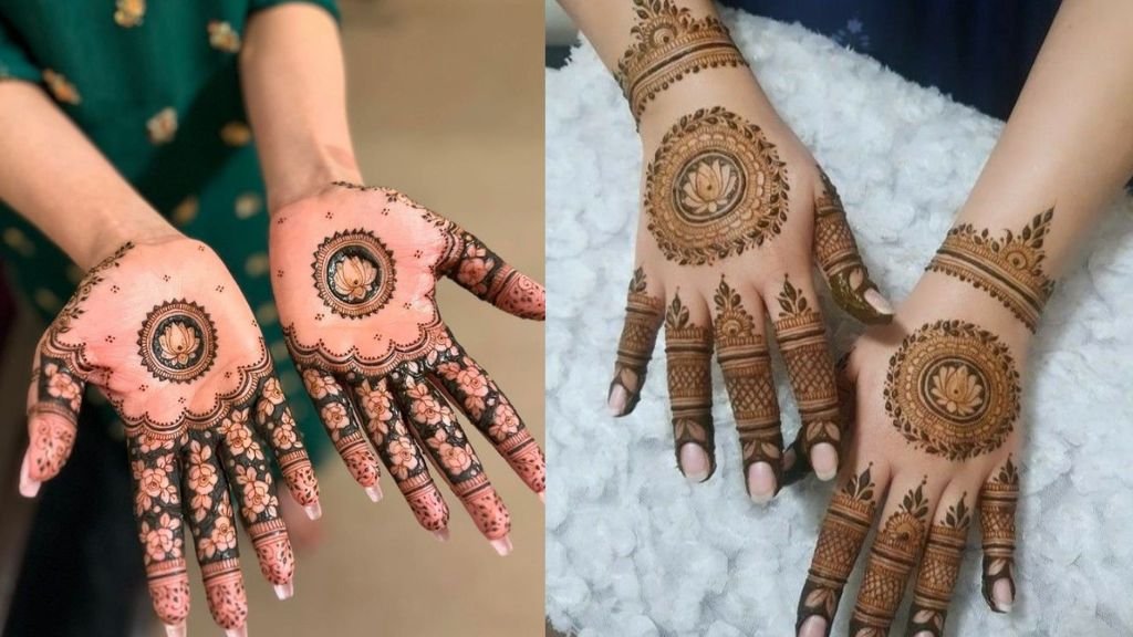 Round Mehndi Design