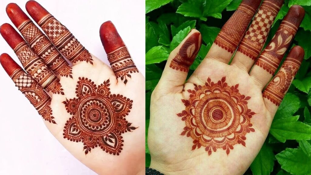 Gol Mehndi Design Photo