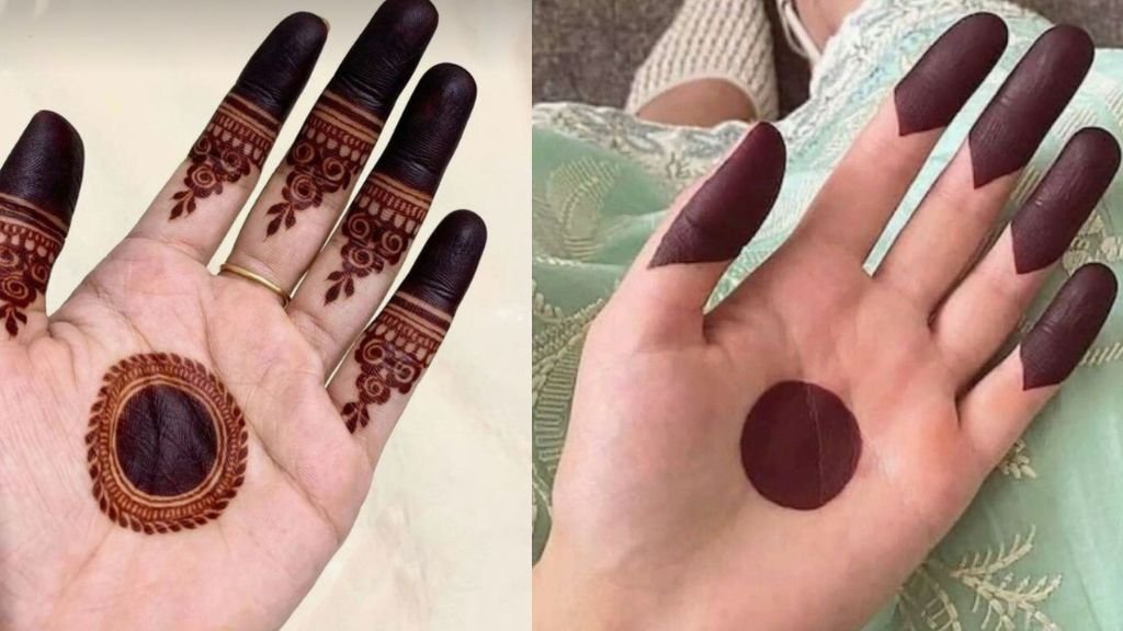 Gol Mehndi Design Photo