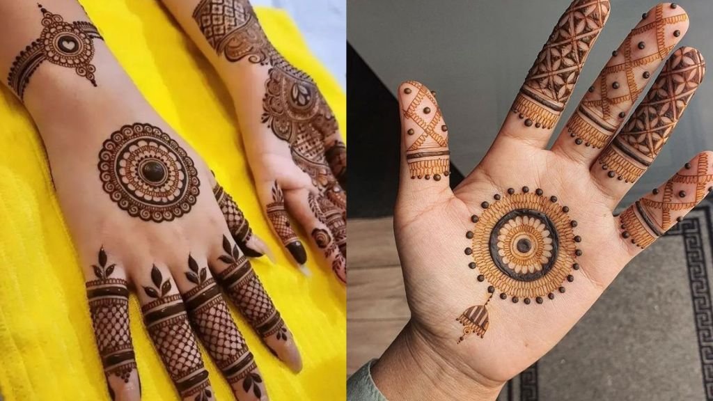 Gol Mehndi Design Phoo
