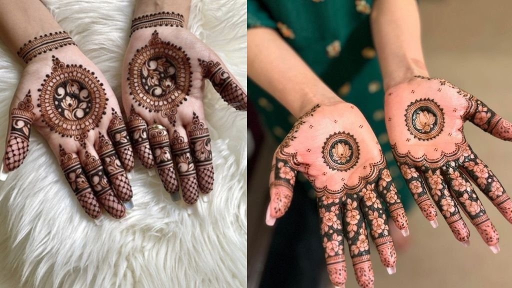 Gol Mehndi Design Photo