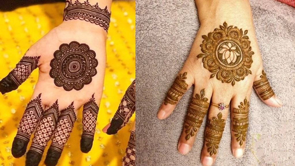 Gol Mehndi Design Photo